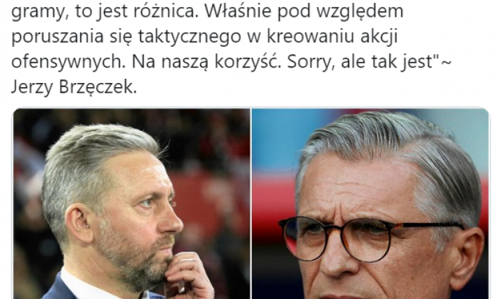 HIT! Brzęczek PORÓWNAŁ swoją reprezentację do tej PROWADZONEJ PRZEZ NAWAŁKĘ xD